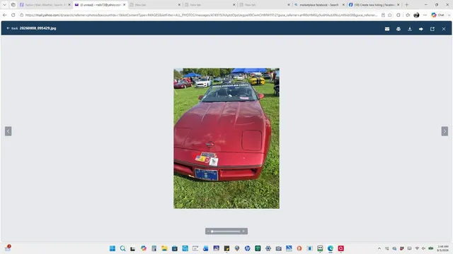 1987 Chevrolet Corvette C4 - Image 2 of 2