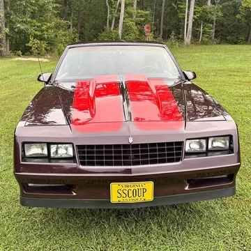1987 Chevrolet Monte Carlo SS Coupe 2D