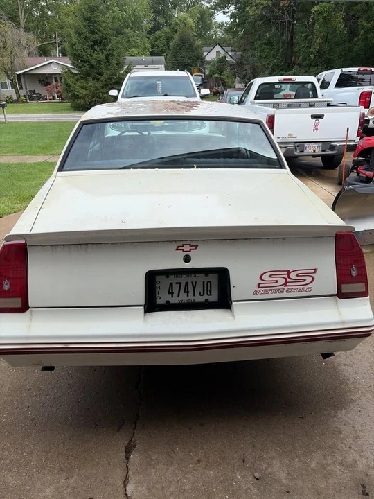 1987 Chevrolet Monte Carlo 4th Gen - Image 3 of 8