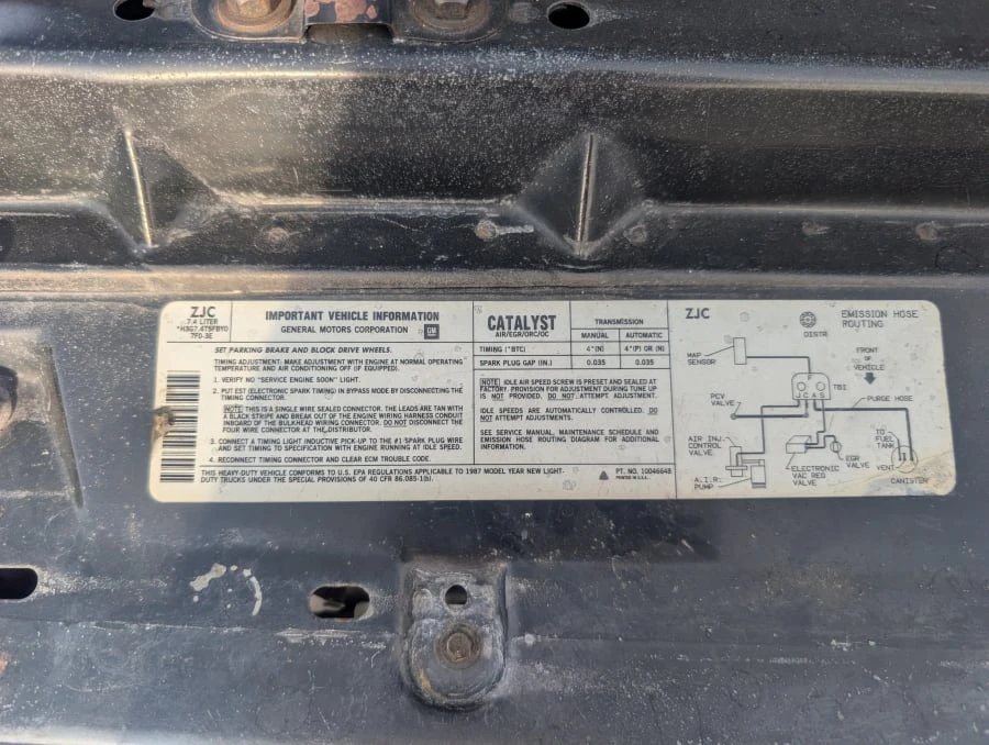 1987 Chevrolet C/K 3rd Gen - Image 21 of 21