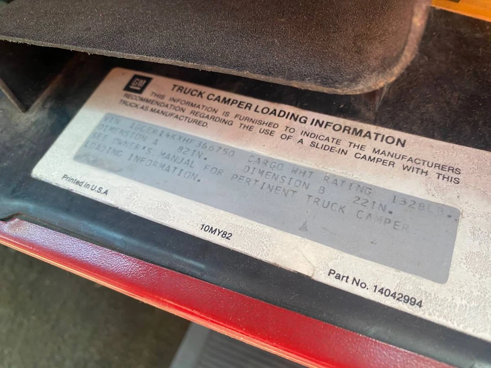 1987 Chevrolet C/K 3rd Gen - Image 7 of 9