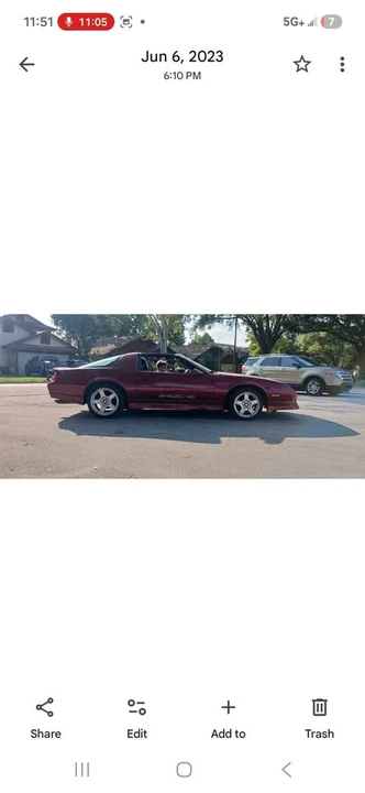 1987 Chevrolet Camaro 3rd Gen - Image 4 of 5