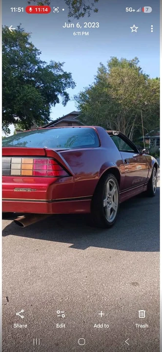 1987 Chevrolet Camaro 3rd Gen - Image 2 of 5