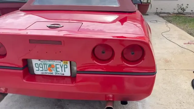 1987 Chevrolet Corvette Convertible