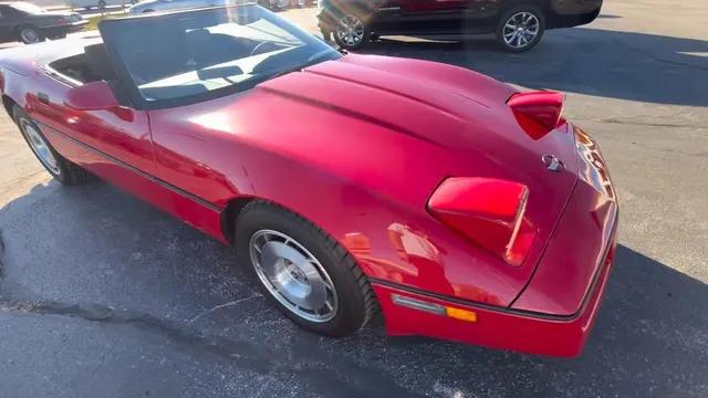 1987 Chevrolet Corvette Convertible