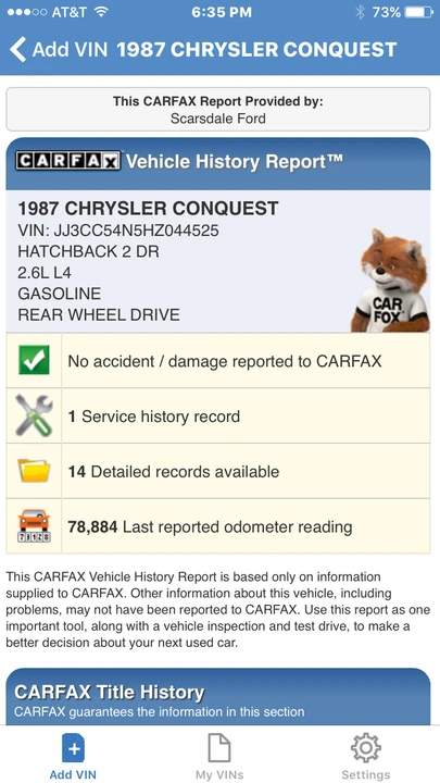 1987 Chrysler Conquest - Image 28 of 31
