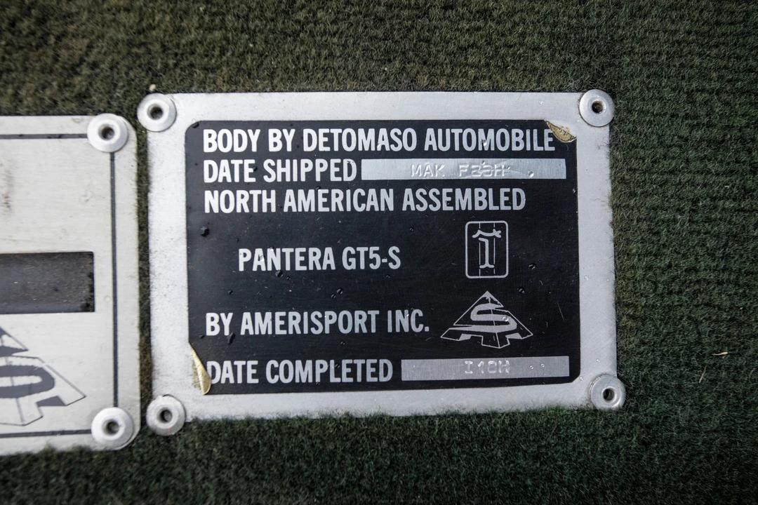 1987 DeTomaso Pantera - Image 13 of 22