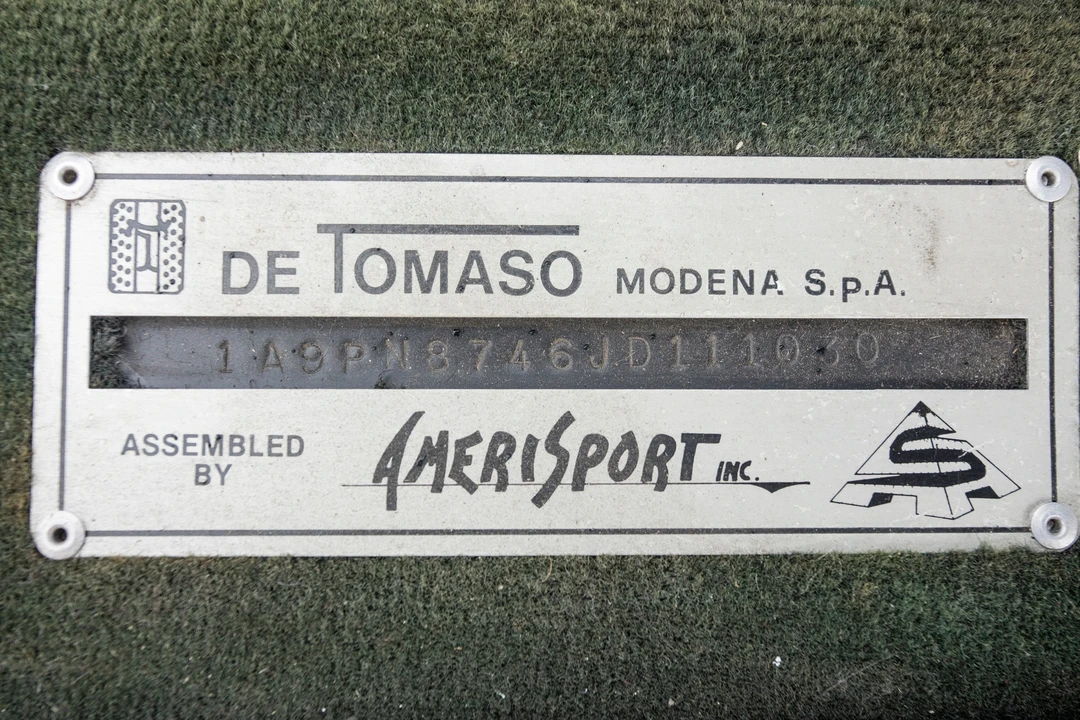 1987 DeTomaso Pantera - Image 11 of 22
