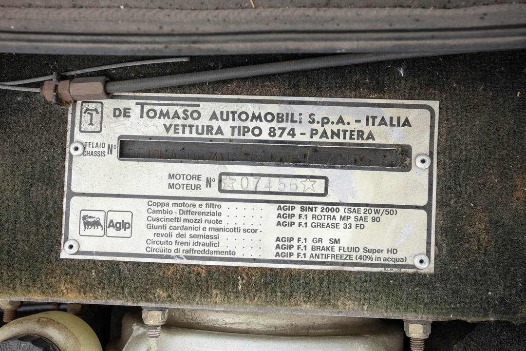 1987 DeTomaso Pantera - Image 10 of 22