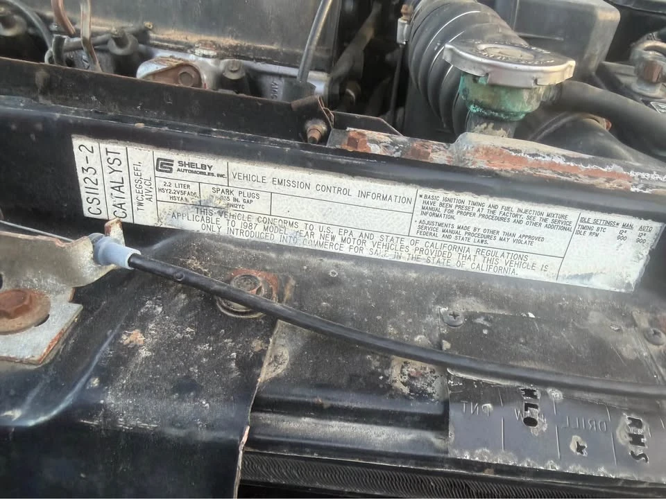 1987 Dodge Charger 5th Gen - Image 10 of 12