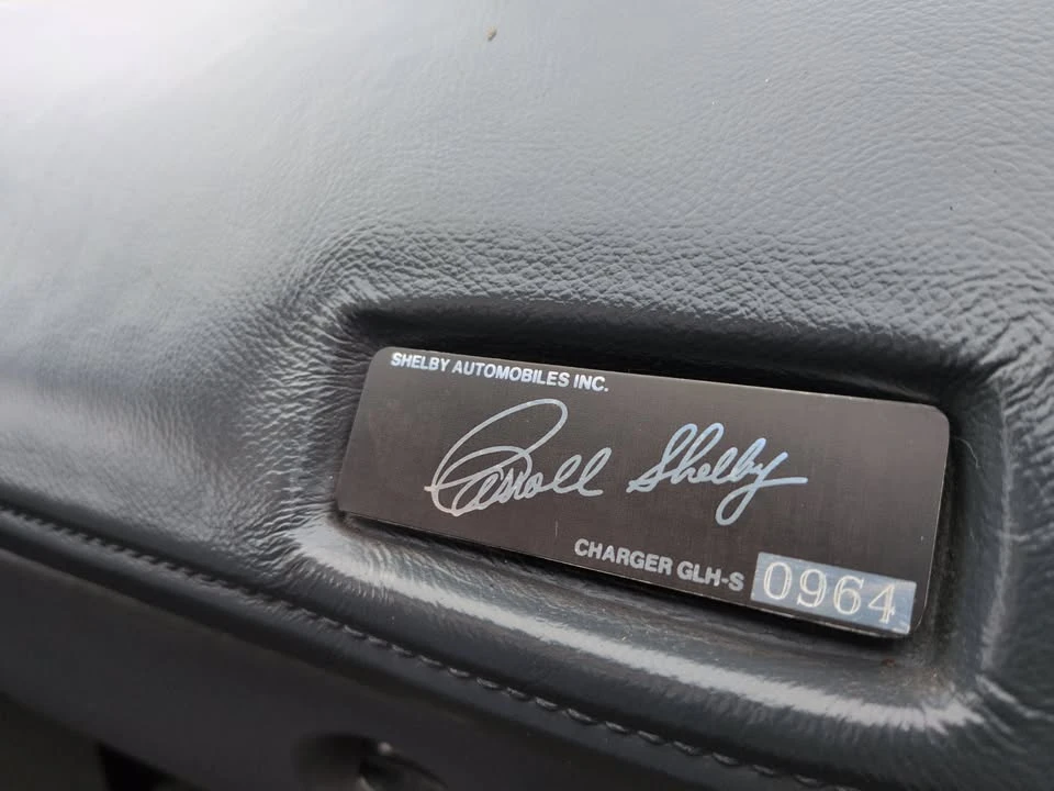 1987 Dodge Shelby Charger 5th Gen - Image 11 of 20