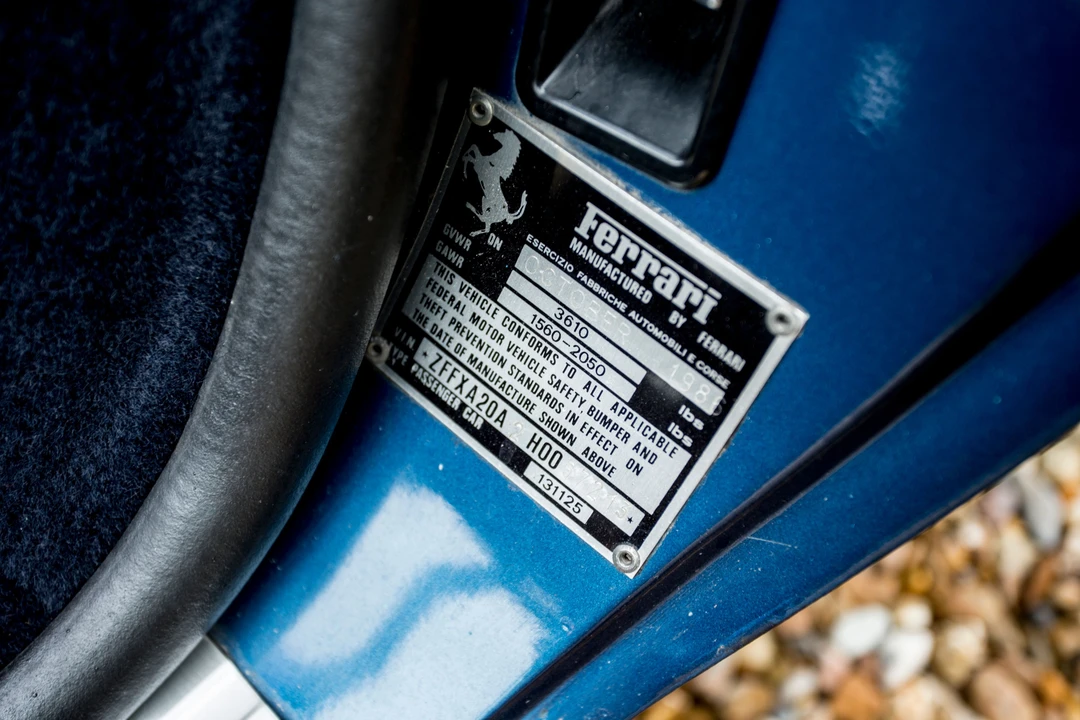 1987 Ferrari 328 GTS - Image 2 of 25