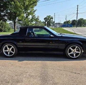 1987 Ford ASC McLaren Convertible