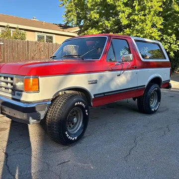 1987 Ford Bronco Sport Utility 2D