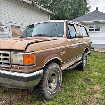 1987 Ford Bronco Sport Utility 2D