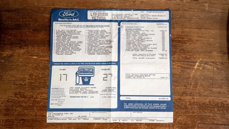 1987 Ford LTD - Image 30 of 30