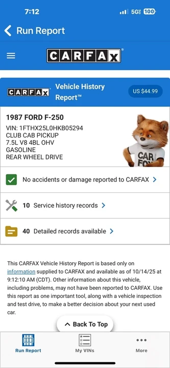 1987 Ford F-Series 8th Gen - Image 13 of 15