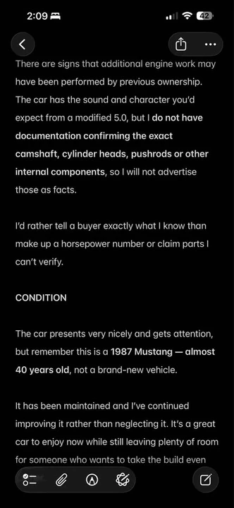 1987 Ford Mustang 3rd Gen - Image 19 of 19