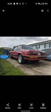 1987 Ford Mustang Coupe 2D
