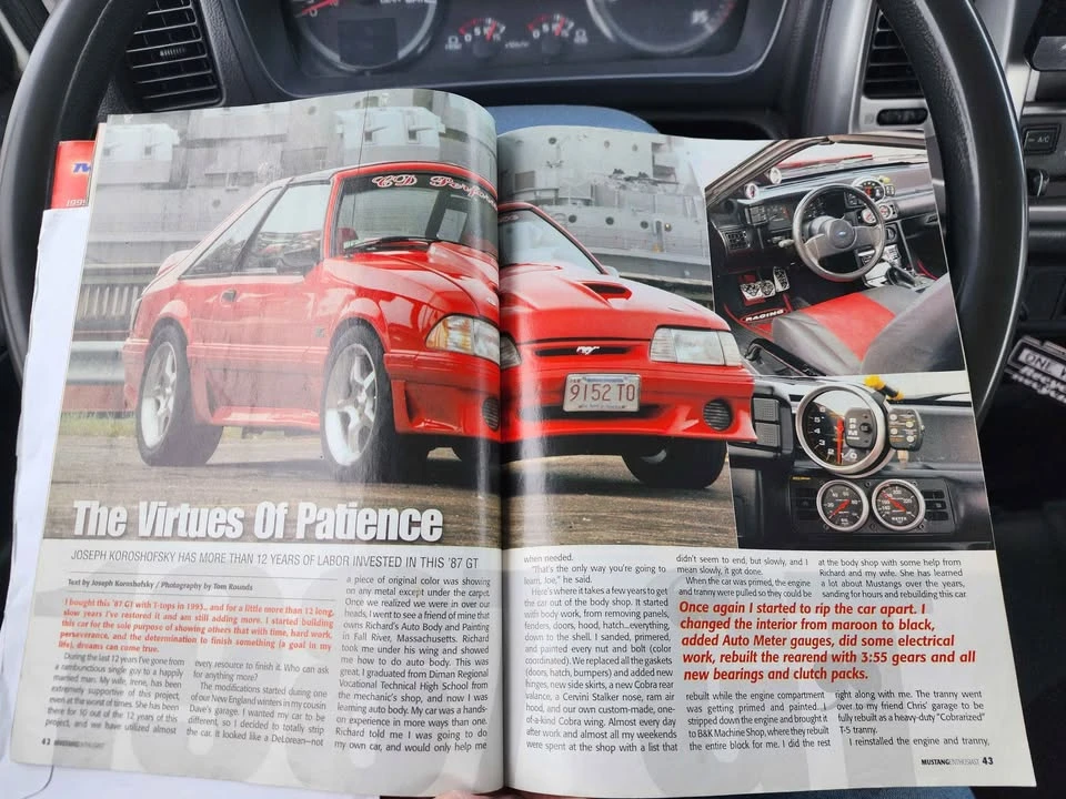 1987 Ford Mustang GT 3rd Gen - Image 16 of 17