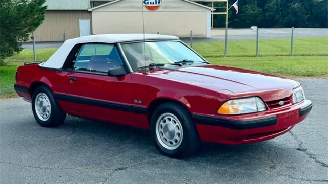 1987 Ford Mustang LX Convertible