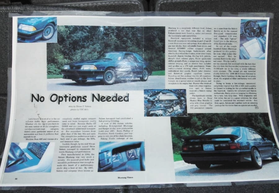 1987 Ford Mustang 3rd Gen - Image 10 of 10