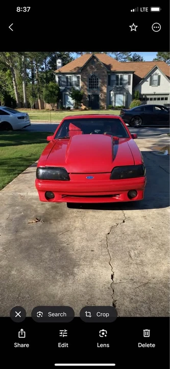 1987 Ford Mustang 3rd Gen - Image 2 of 9