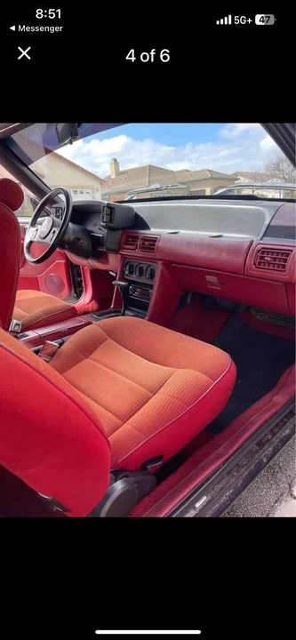 1987 Ford Mustang 3rd Gen - Image 4 of 5
