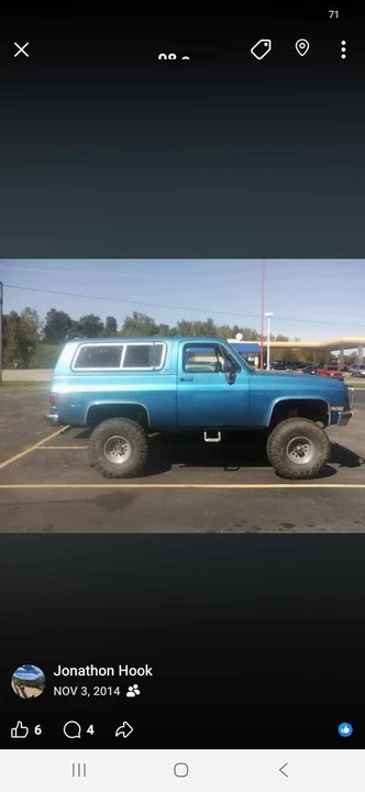 1987 GMC Jimmy 2nd Gen - Image 6 of 6