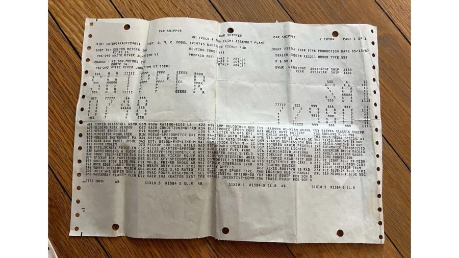 1987 GMC Sierra - Image 28 of 29