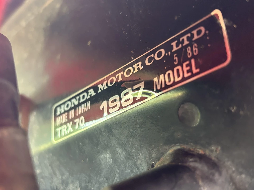 1987 Honda ATV - Image 21 of 21