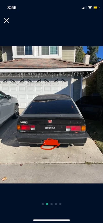 1987 Honda CR-X 1st Gen - Image 2 of 5