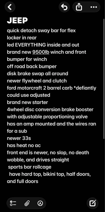 1987 Jeep YJ Wrangler - Image 11 of 11