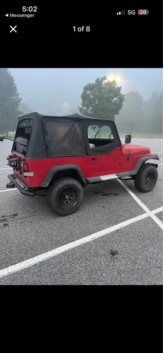 1987 Jeep YJ Wrangler - Image 3 of 3