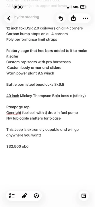 1987 Jeep YJ Wrangler - Image 8 of 8