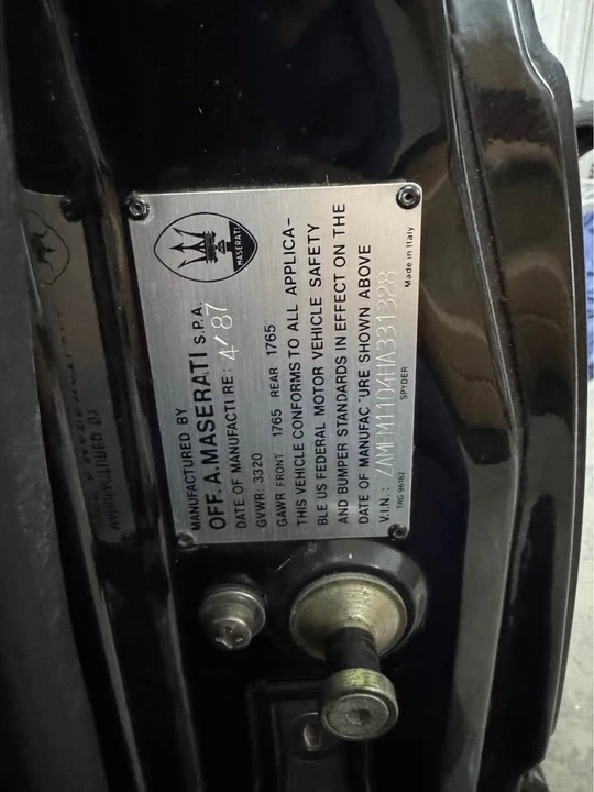1987 Maserati Biturbo - Image 7 of 14