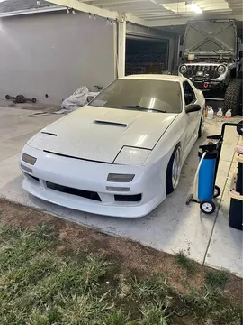 1987 Mazda RX-7 Black
