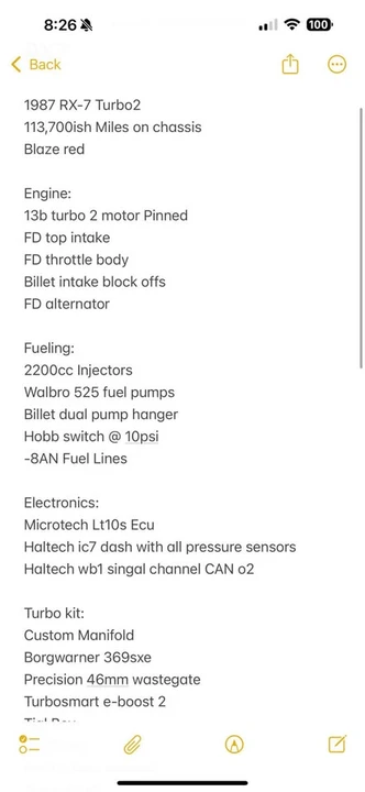 1987 Mazda RX-7 FC - Image 10 of 10