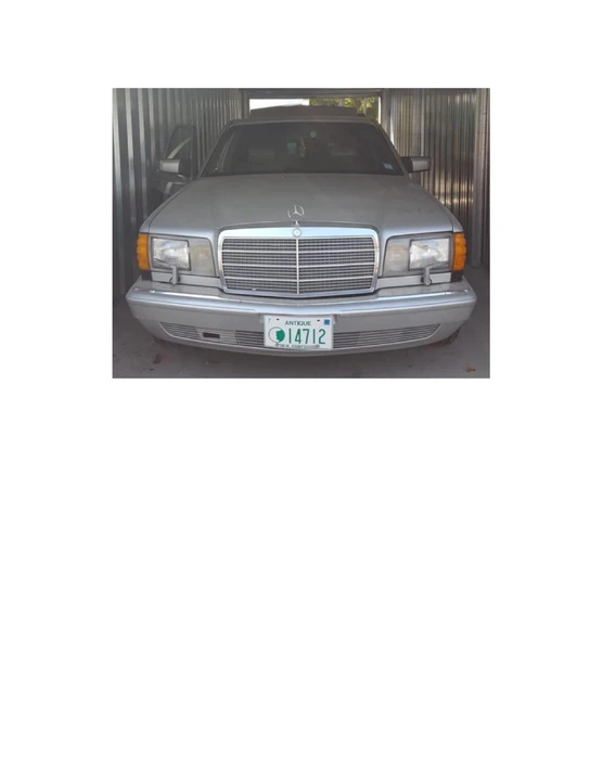 1987 Mercedes-Benz W126 S-Class Sedan - Image 2 of 10