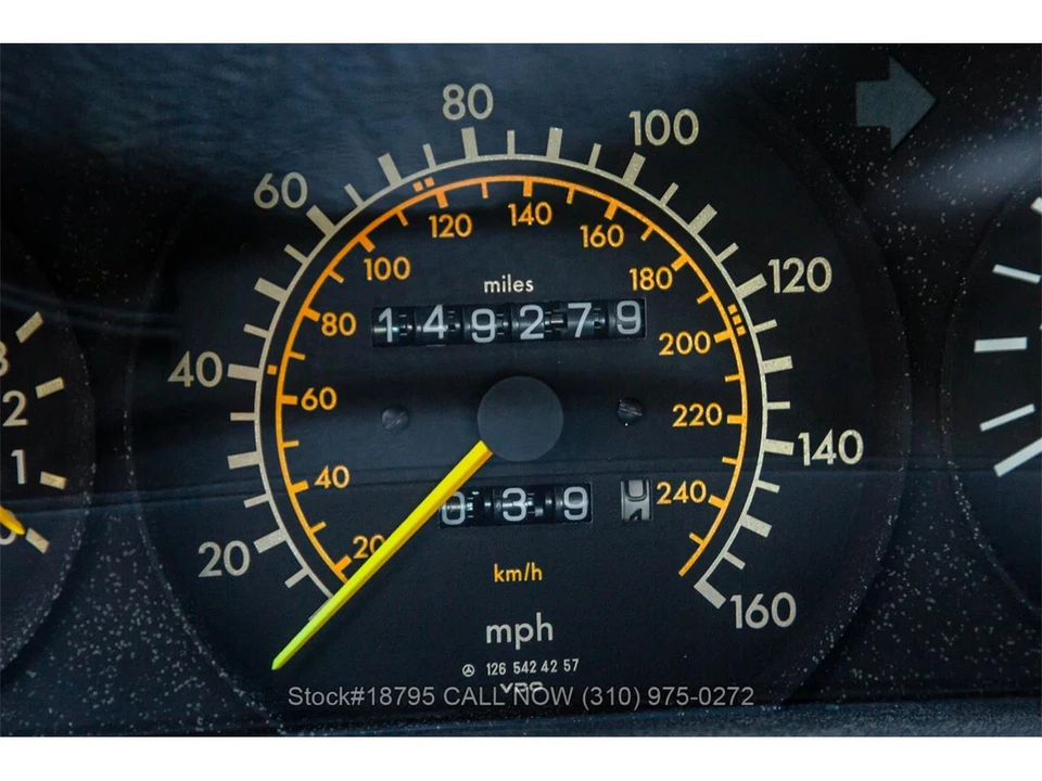 1987 Mercedes-Benz W126 S-Class Sedan - Image 18 of 31