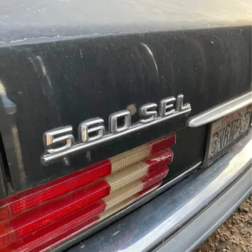 1987 Mercedes-Benz 500 SEL Sedan 4D