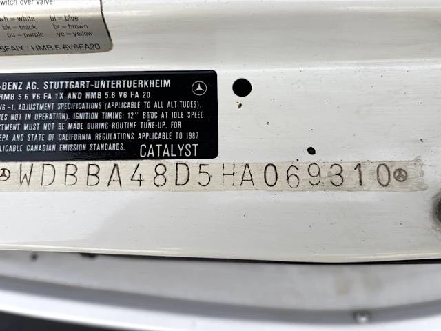 1987 Mercedes-Benz R107 SL-Class - Image 23 of 24