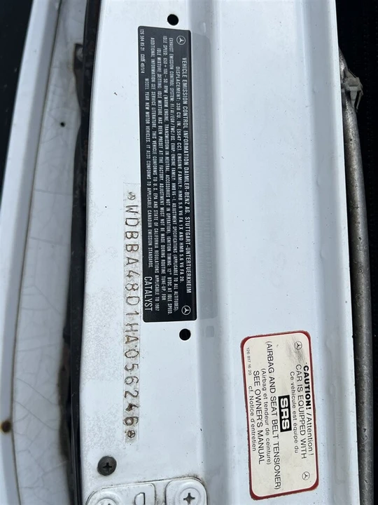 1987 Mercedes-Benz R107 SL-Class - Image 18 of 24