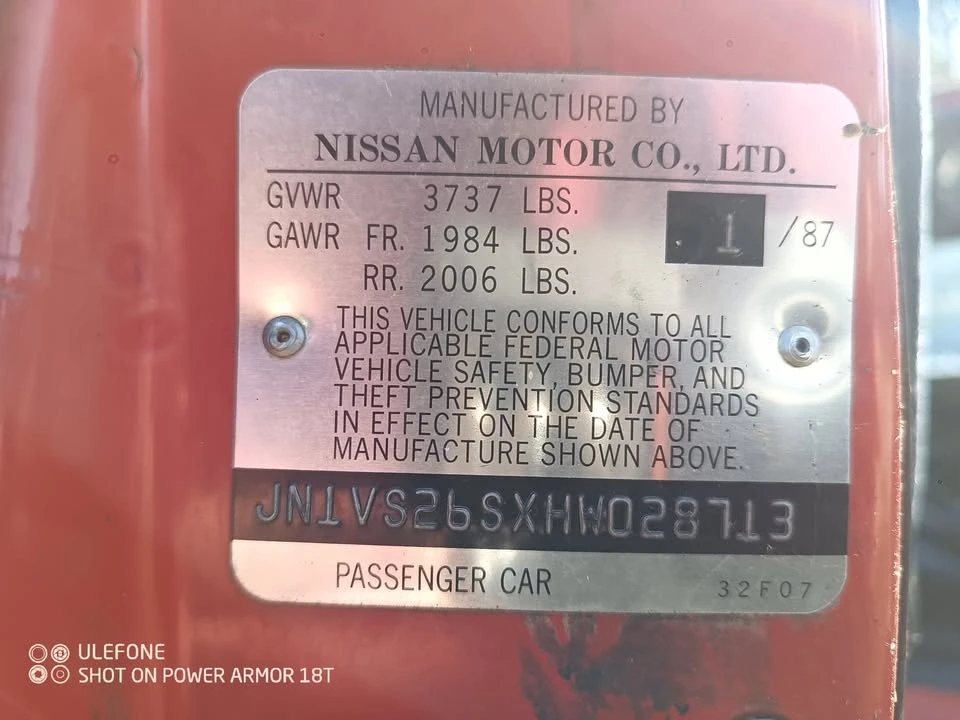 1987 Nissan S12 Silvia - Image 20 of 20