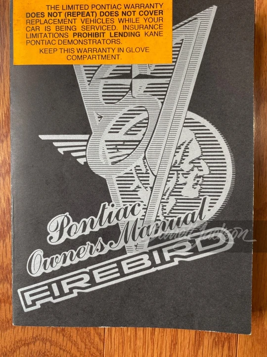 1987 Pontiac Firebird Trans Am 3rd Gen - Image 12 of 13