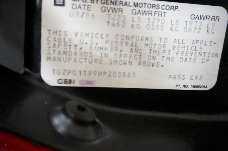 1987 Pontiac Fiero GT - Image 30 of 31