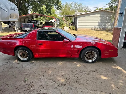 1987 Pontiac Firebird Formula Convertible 2D