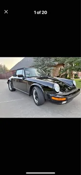 1987 Porsche 911 Cabriolet 2D