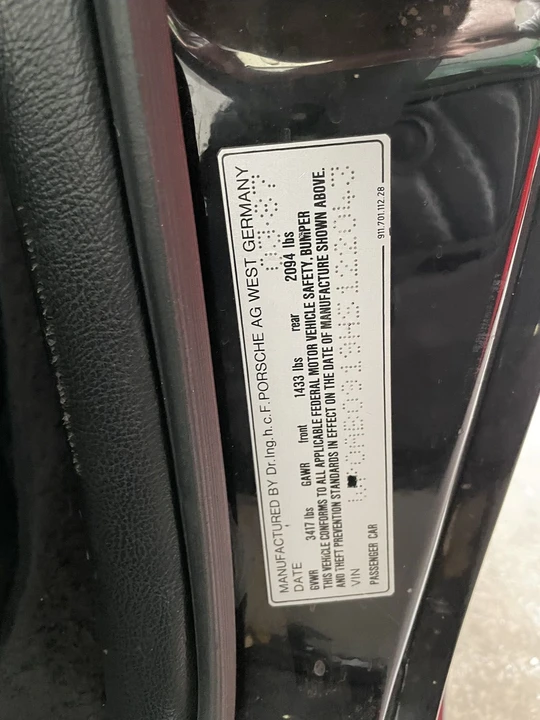 1987 Porsche 911 Carrera 3.2 - Image 20 of 27