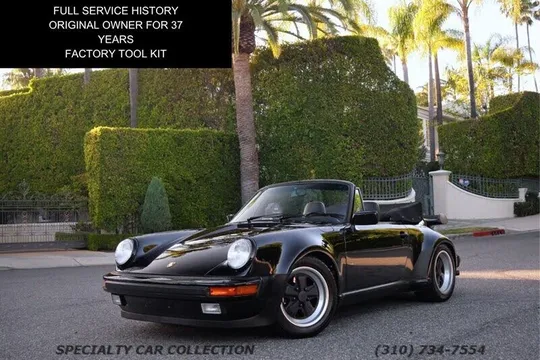 1987 Porsche 911 Carrera Turbo Cabriolet